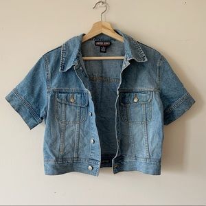 Limited Jeans Short Sleeve Denim Jacket